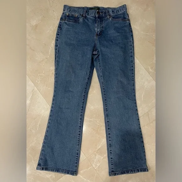 Lauren Ralph Lauren Straight Leg Denim
Jeans- Sz 8 - Picture 1 of 5